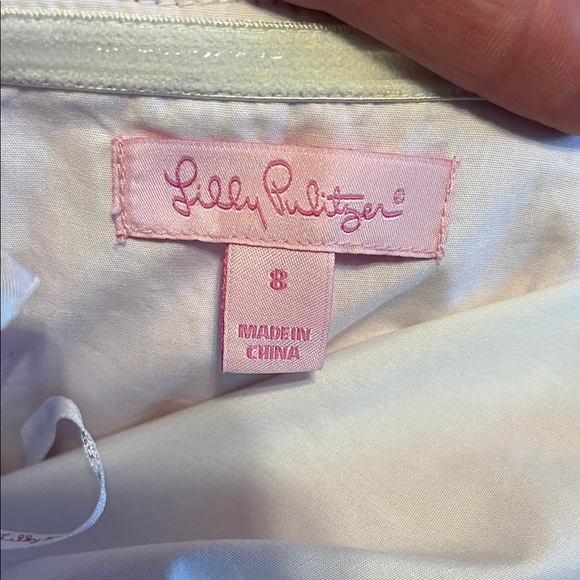 Lilly Pulitzer Pink and Cream Dress - Picture 2 of 6